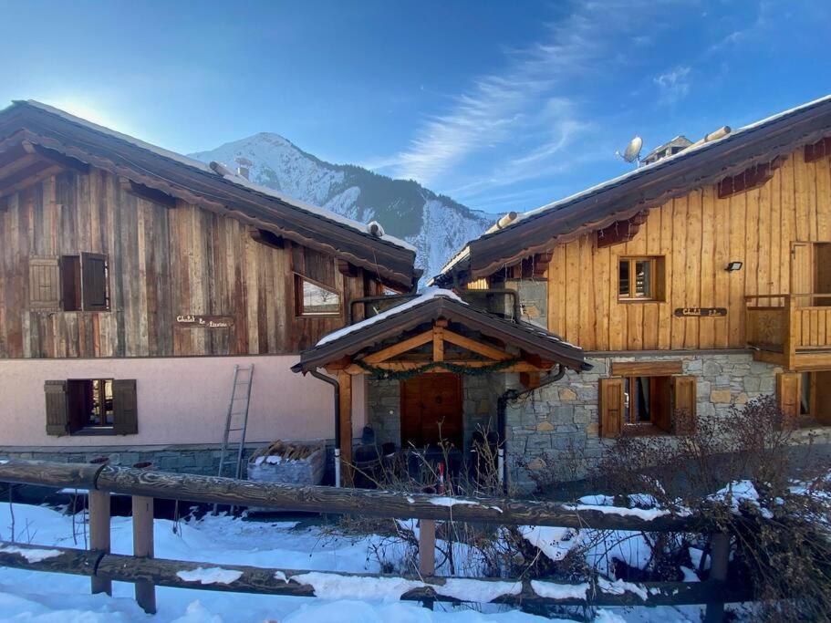 Chalet 6 Chambres A 3 Min Des Pistes Des 3 Vallees St Martin De Belleville Saint-Martin-de-Belleville Exterior foto